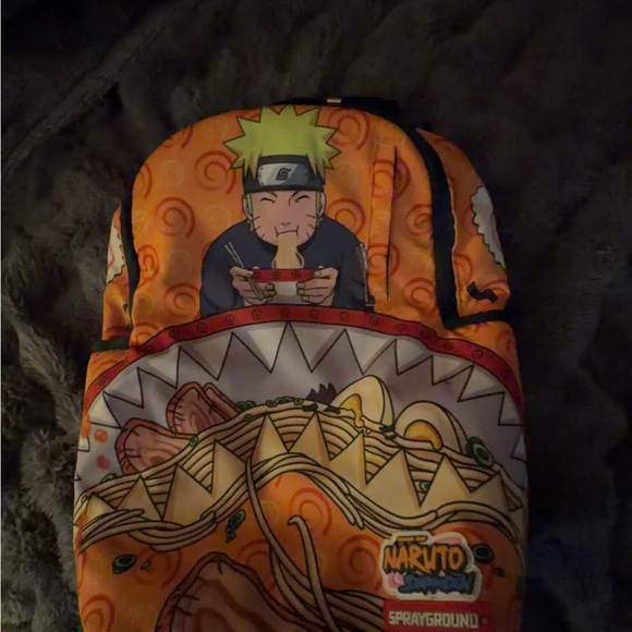Sprayground Other - Sprayground Orange Naruto Ramen Graphic Backpack